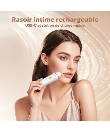 Kotopa Intimate Shaver for Women 3in1 Electric Shaver for Bikini Zone Face and Body Cordless Bikini Trimmer for Intimate Zone Waterproof and Skinfriendly White - Buy Online on GoSupps.com