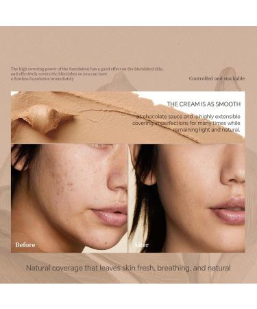 Stick Foundation Stick Foundation Multi-Use Foundation with Brush Portable Foundation Face Cosmetics for Dating (3# 20g) - Buy Online on GoSupps.com