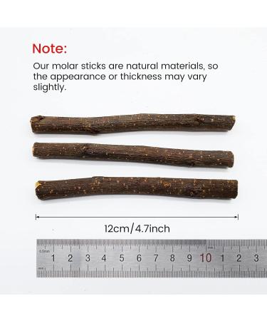 500g Apple Sticks Pet Chew Toys for Chinchilla Guinea Pigs Rabbits Animals Molar Wood Treats Toys - Buy Online on GoSupps.com