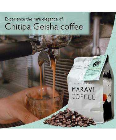 Maravi Speciality Coffee - Malawi Chitipa Geisha Coffee - Drip Grind Coffee - Medium Roast - Caramel Rose & Chocolate Notes - 1 kg Drip Grind 1 kg (Pack of 1) - Buy Online on GoSupps.com