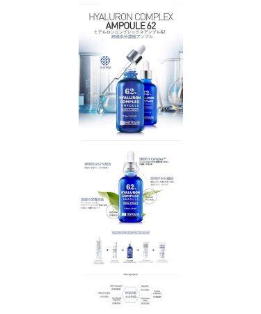HISTOLAB 62% Hyaluron Complex Ampoule - Hydrating Serum for Intense Moisture (50ml) | International Shipping Available - Buy Online on GoSupps.com