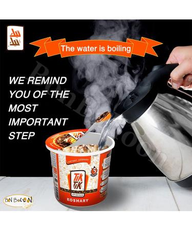 Koshari Tik Instant Kushari - Organic Egyptian National Dish (105gm) - Traditional, Kosher, Halal - Buy Online on GoSupps.com