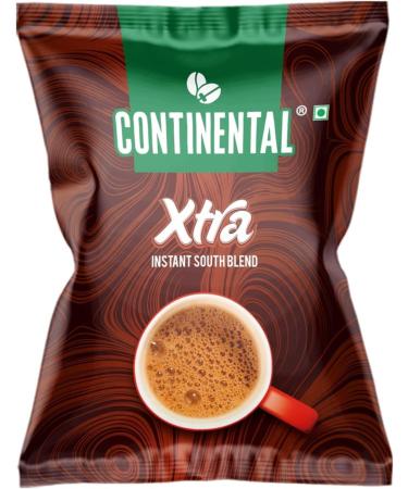 Conti'nental Coffee Continental Xtra Coffee Powder 100G Jar + 100G Refill Pouch Combo | Strongest Instant Coffee | 1 * 100G Jar & 2 * 50G Pouch | 200 Gram - Buy Online on GoSupps.com