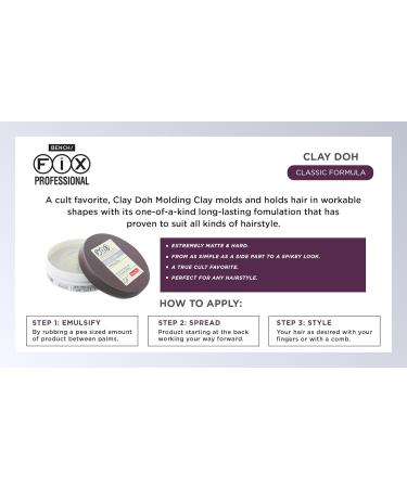 Bench Fix Hair Styling Products (Gray - Clay Doh (Pack of 2)) - Buy Online on GoSupps.com