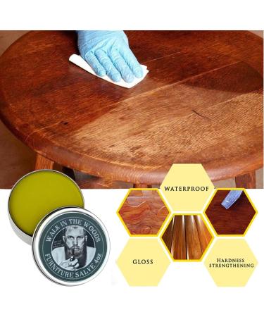 Furniture Salve For Leather Salve With Brush For Leather Leather Salve With Brush Leather Restorer Repair & Conditioner Furniture Polish Wax Long-Lasting Leather Care Kit For Wood Chair - Buy Online on GoSupps.com