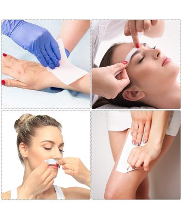 400 Non Woven Wax Strips for Facial and Body Hair Removal - White Bikini Wax Strip Paper - Hair Removal Waxing Strips - Buy Online on GoSupps.com