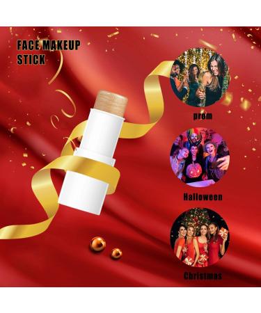 3-in-1 Multi-Color Cosmetic Sticks | Highlight Stick Lip Moisturizer for Woman Long-Lasting Cream Shadow Highlighter Blusher Fic-002# - Buy Online on GoSupps.com