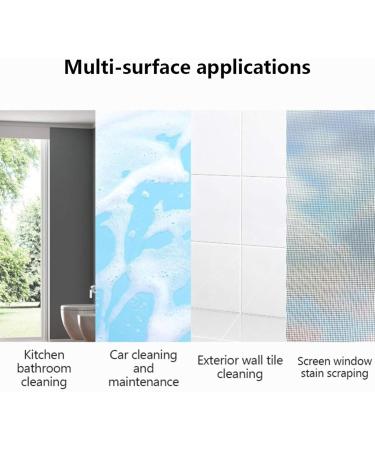 Squeegee for Floor with 51 Long Handle Floor Squeegee for Tile Floor Silicone Brooms for Floor Cleaning Cleans Glass Fine Dust Hair Liquids - Buy Online on GoSupps.com