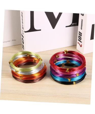 Magiclulu 10-Pack Multicolored Aluminum Wire for Artistic Floral Jewelry Making - Flexible Metal Pearl Wire - Ideal for Crafting & DIY Projects - Buy Online on GoSupps.com