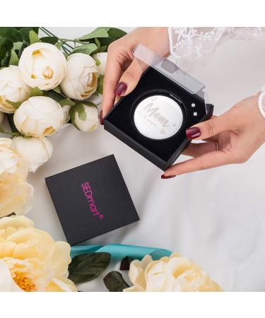 Personalized Engraved Compact Mirror for Women Wonderful Gifts for Her Mom Girlfriends Wife Daughter Grandma Friends Coworker Unique Memorable Gifts for Birthday Thanksgiving Christmas Anniversary - Buy Online on GoSupps.com
