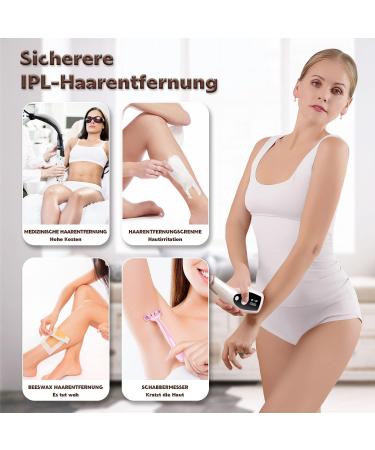 IPL Hair Removal Device - 990 000 Flashes for Men & Women | Pain-Free Durable At-Home Hair Removal for Body Face & Bikinizone (S2) - Buy Online on GoSupps.com