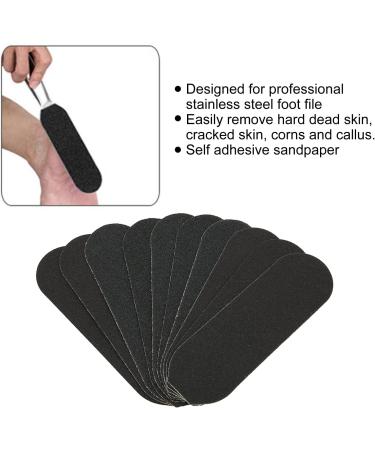 10 Self-Adhesive Foot Replacement Pads & Pedicure Files for Cracked Heels & Skin Care | International Shipping - Buy Online on GoSupps.com