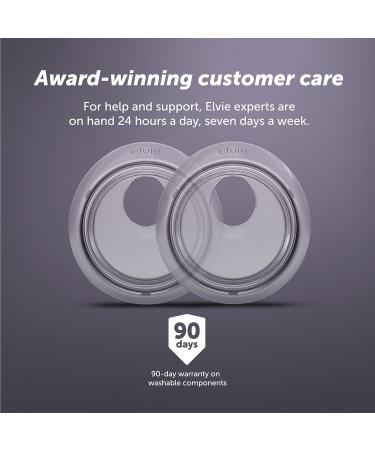 Elvie Catch Milk Collection Shells (2X) - Reusable Leak-Protection Silicone Cups | Breast Shells No More Wasted Milk or wasteful Breast Pads - Buy Online on GoSupps.com