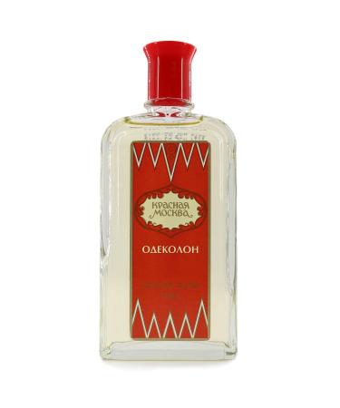 Krasnaya Moskva Red Moscow Cologne Glass Bottled by Novaya Zarya US Imported Seller - 85ml - 2.83 fl oz - Fresh Floral Scents - Best Gift for Him