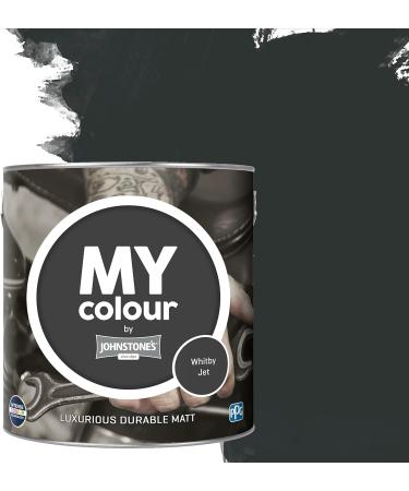 Johnstone's Colour Luxurious Durable Matt Paint - Whitby Jet 2.5L - Buy Online on GoSupps.com