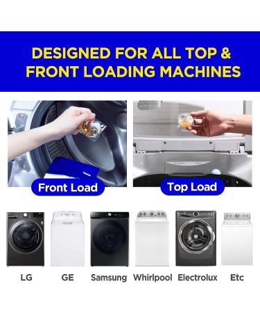 Betterthanbefore Washing Machine Cleaner Pods Odor Removal & Deep Cleaning Formula - 1 Year Supply (12 Pods) - Buy Online on GoSupps.com