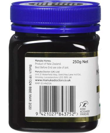 Manuka Doctor 240 MGO Manuka Honey 250 g - Buy Online on GoSupps.com