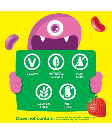 VitaWorks Kids Multivitamin & Minerals Jelly Beans - Natural Fruit Flavor - Vegetarian & Nut Free - 60 Jellies - Buy Online on GoSupps.com