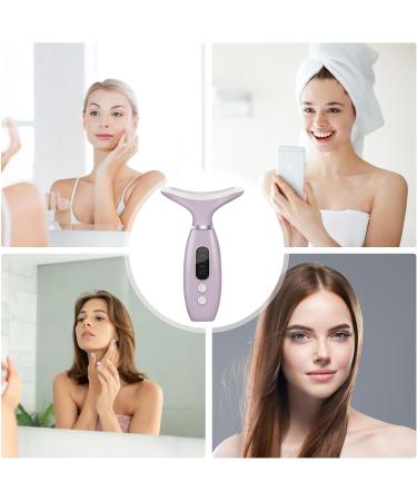 Neck and Face Massager - Beauty Massager for Face and Neck | Electric Tightening Massager Face Neck Massager for Skin Care Tightens and Lifting - Buy Online on GoSupps.com