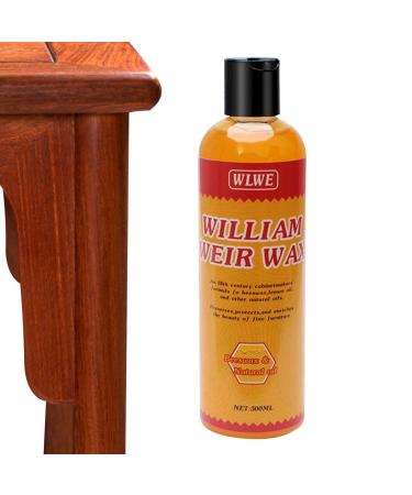 Siopob Wood Seasoning Beeswax | 300ml Wood Restorer For Furniture Beeswax Polis-h Wood Wax For Furniture Floors Cabinets To Protect & Care