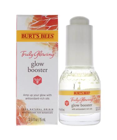 Burts Bees Truly Glowing Glow Booster Unisex, 1 Fl Oz (Pack of 1)
