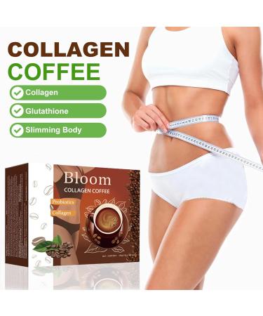 Bloom Coffee Collagen from Japan Nugen Bloom Collagen Coffee bloom collagen Nutritionist Recommended 100% Pure Organic Coffee Collagen for Women and Men (3pcs) - Buy Online on GoSupps.com