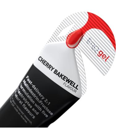 Torq Energy Gel Cherry Bakewell - 30g Carbohydrates - Box of 15 | Ideal for Sports, Cycling, and Running - Buy Online on GoSupps.com