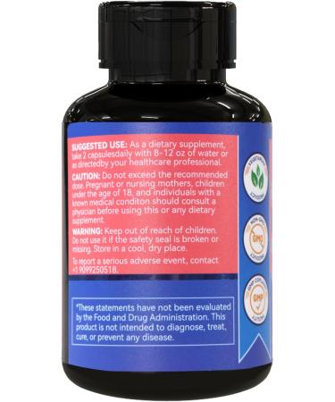 EAZGOO Premium Berberine Supplement 1200mg with Ceylon Cinnamon - 90 Vegan Capsules - Berberine HCL Supplement Gluten Free Immune Support - Buy Online on GoSupps.com