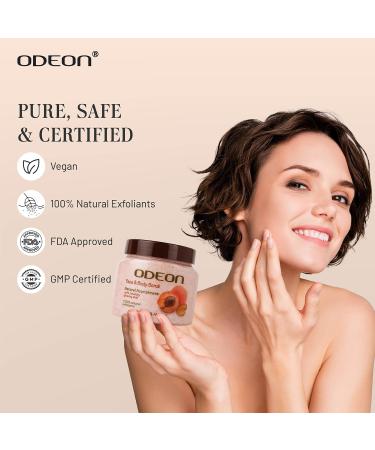 Apricot & Almond Face & Body Scru.b (300ml) | Exfoliating Scru.b for Even & Glowing Skin | Reduce Fine Lines | Nutrient-Rich Almond Oil Scru.b | (Buy 2 Quantity Get 1 Quantity Free) - Buy Online on GoSupps.com
