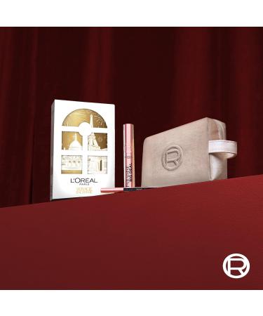  L'Oreal Paris L'Oreal Paris Big Deal Black Mascara Mini Eye Pencil Black Paradise Le Khol and Elegant Champagne Velvet Pouch - Buy Online on GoSupps.com