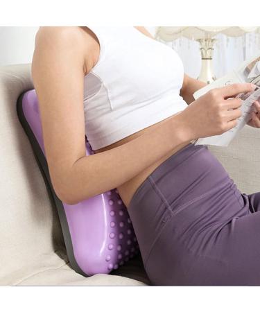 Ergonomic Lumbar Support Cushion - Inflatable Lower Back Support for Spine Relief & Stretching Equipment - Buy Online on GoSupps.com