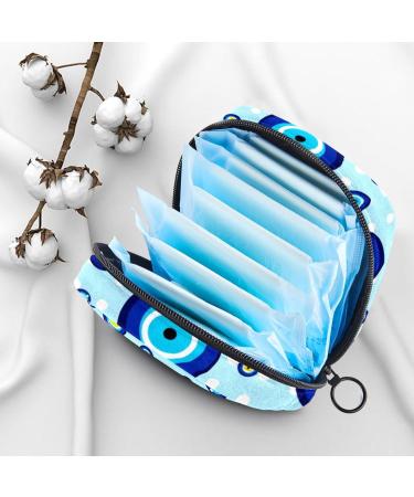 Muooum Halloween Eyeball Menstrual Bag | Zipper Flip Bag for Tampons | Stylish & Practical for Women & Girls - Buy Online on GoSupps.com