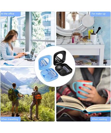 2-Piece Portable Contact Lens Container Set | Travel Accessories for Home & On-the-Go | Perfect for International Shipping - Buy Online on GoSupps.com