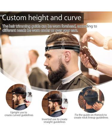 Haircover Template - Neckline Shaving & Hair Trimming Guide | DIY Haircuts Made Easy - Buy Online on GoSupps.com