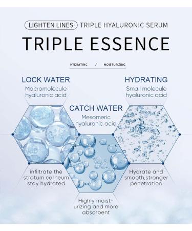 Hyaluronic Acid Concentrated Ampoules for Deeply Moisturized Natural Face Lift - 7x2ml Serum for Women & Men - Buy Online on GoSupps.com