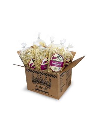 Buy Al Dente Basil Fettuccine - 12oz Bags, Pack of 6 | Premium Pasta Online - Buy Online on GoSupps.com