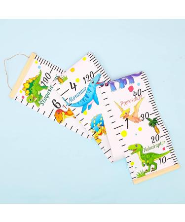 Beinou Growth Yardstick Wall Decor for Kids - Giraffe Orange Measuring Ruler 7.9 x 79 - Perfect for Baby & Children's Rooms - Buy Online on GoSupps.com