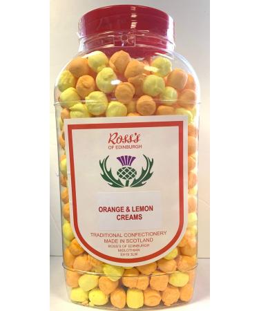 Ross's of Edinburgh Orange & Lemon Flavour Creams Jar 2.25 kg