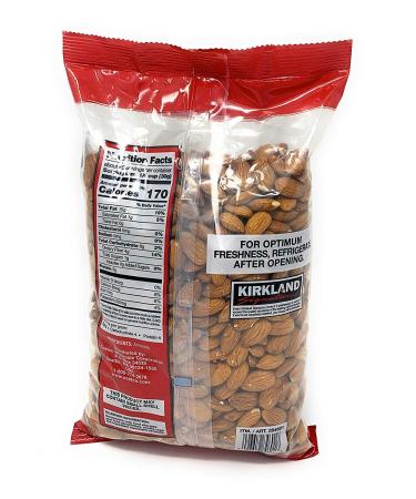 Kirkland Signature Almonds 48oz - 3lb Pack of 1 | Premium Quality Nuts - Buy Online on GoSupps.com