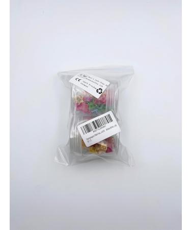 60-Piece Mini Hair Clips Set | Colorful Flower & Star Hair Accessories for Women & Girls - Buy Online on GoSupps.com