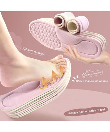 Thin Insoles for Women - Comfortable Shoe Inserts for All-Day Support & Hiking | Size S (7.5-8 - Buy Online on GoSupps.com