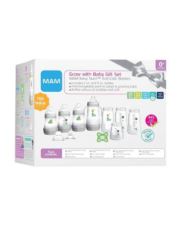 MAM Grow with Baby Gift Set  15-Piece  0-4 Months  Unisex - Buy Online on GoSupps.com