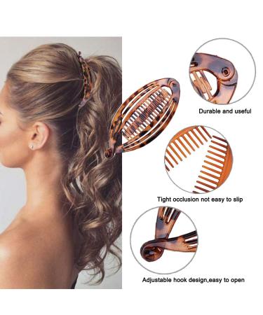 Aaiffey 4pcs Vintage Banana Hair Clips for Thick Curly Hair - Hair Accessories Set for Women - Buy Online on GoSupps.com