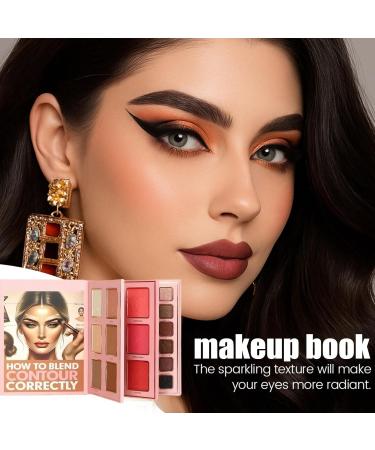 36 Color Makeup Palette in Magnetic Book Design 3Layer Eyeshadow Palette Long Lasting for Travel Party Fashion Women and Girls - Buy Online on GoSupps.com