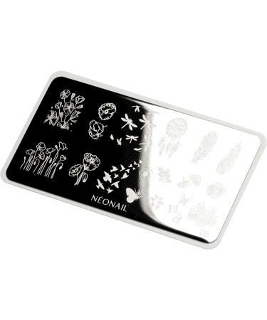 Neonail Stamping Plate 06 Best Stencil Plate for Stunning Nail Art & Designs Perfect for French Nails & Nail Stamping - Buy Online on GoSupps.com