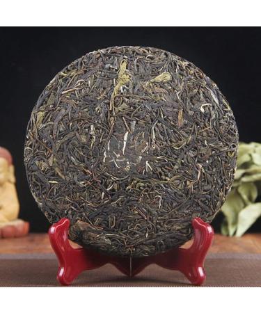 HELLOYOUNG 357g Galette de th Pu-erh compress bio chinois du Yunnan Bingdao Un th vert traditionnel fabriqu la main avec un arri re-go t l g rement sucr Th pu-erh - Buy Online on GoSupps.com