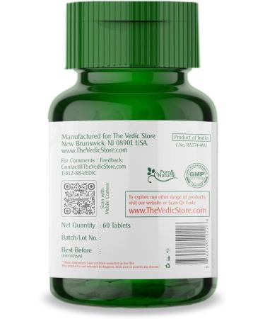 Neem Tablets Vedic Supplements - Supports Skin Immune & Detox - Buy Online on GoSupps.com