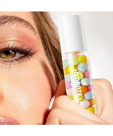 Huile hydratante pour les l vres Huile hydratante pour les l vres | nourrissante longue dur e Roll-On - Brillant naturel hydratant non collant de 5 ml pour le soin des - Buy Online on GoSupps.com