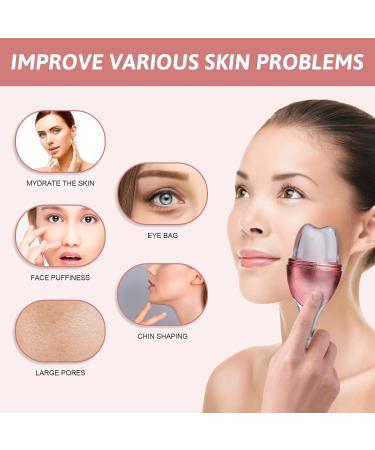 Oneleaf Spray Ice Cube Roller Bottle - Calms Skin Relaxes Muscles Relieves Pain (Toothache) - Pink | International Shipping Available - Buy Online on GoSupps.com