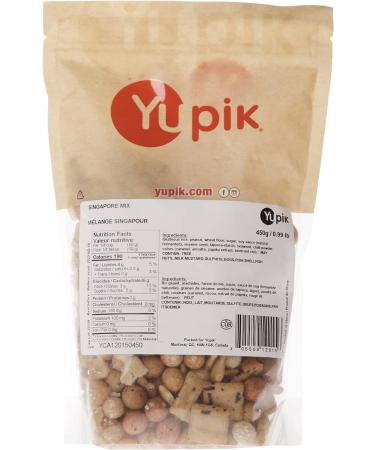 Yupik Singapore Mix Crunchy Rice Cracker Mix 0.45Kg 0.45 kg (Pack of 1) - Buy Online on GoSupps.com
